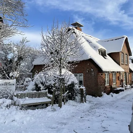 Reetdachhaus Auf Eiderstedt Witzwort